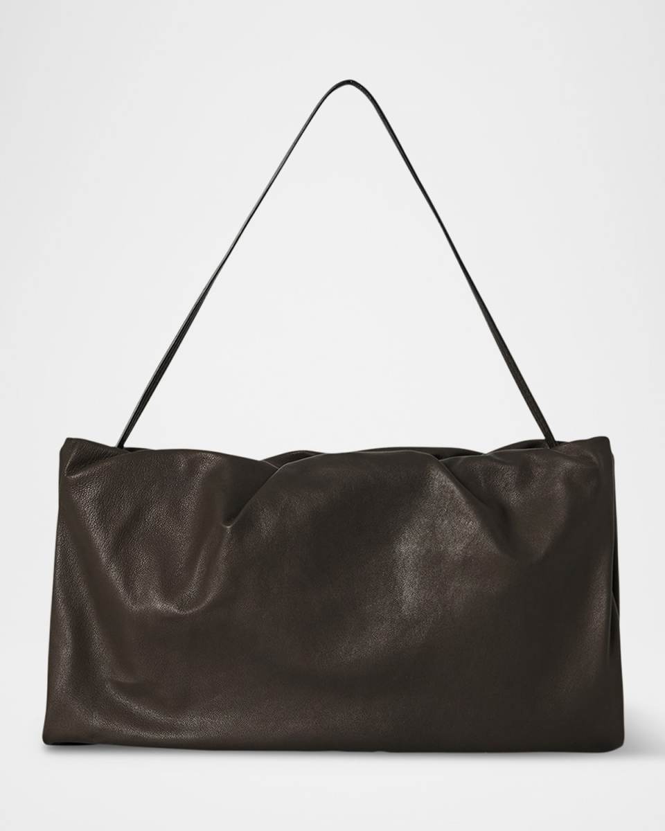Bourse XL Shoulder Bag in Napa Leather